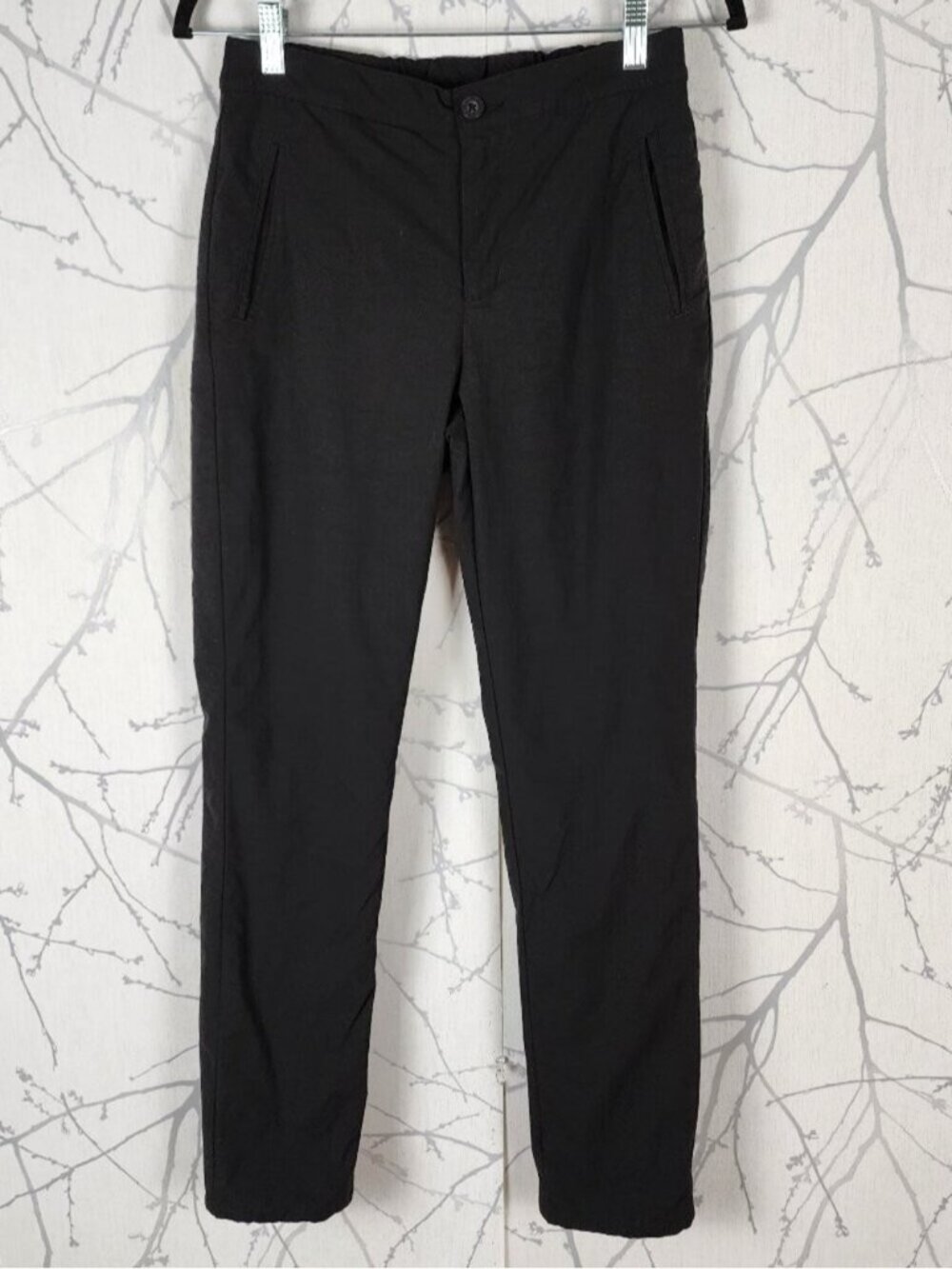 Stormpack Sunice Black Fleece Lined Slim Leg Hiking Pants